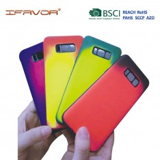 Heat sensitive magic color TPU back cover for iPhone